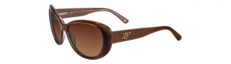 Bebe BB7037 Sunglasses Sunglasses - Smoked Topaz / Brown Gradient