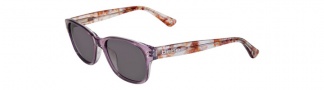 Bebe BB7035 Sunglasses Sunglasses - Violet / Grey Gradient