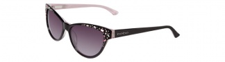 Bebe BB7024 Sunglasses Sunglasses - Black Rose / Grey Gradient