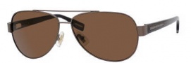 Hugo Boss 0317/S Sunglasses Sunglasses - 0YCH Semi Matte Brown / Havana (VW Brown Polarized Lens)