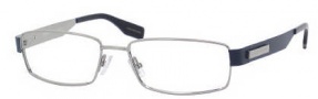 Hugo Boss 0374 Eyeglasses Eyeglasses - 01O3 Ruthenium Matte Blue