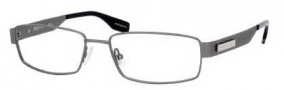Hugo Boss 0374 Eyeglasses Eyeglasses - 0R80 Semi Matte Dark Ruthenium