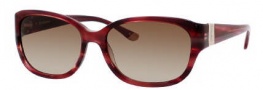 Juicy Couture Juicy 501/S Sunglasses Sunglasses - 0JFE Texture Burgundy (Y6 Brown Gradient Lens)