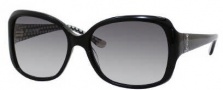 Juicy Couture Juicy 503/S Sunglasses Sunglasses - 0807 Black (Y7 Gray Gradient Lens)
