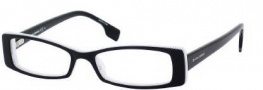 Boss Orange 0028 Eyeglasses Eyeglasses - 0S4C Black White Black