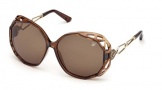 Swarovski SK0022 Sunglasses Sunglasses - 48E