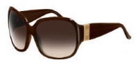 Givenchy SGV696 Sunglasses Sunglasses - 7NC Shiny Brown / Gradient Brown Lens