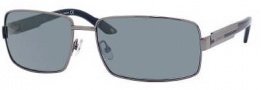 Carrera X-cede 7008/S Sunglasses Sunglasses - 1D3P Ruthenium / RT Gray Flash Polarized Lens