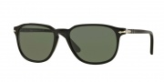 Persol PO3019S Sunglasses Sunglasses - 95/31 Black Crystal / Green