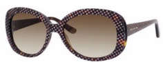 Juicy Couture Juicy 517/S Sunglasses Sunglasses - 0RE5 Tortoise / Dots (Y6 Brown Gradient Lens)