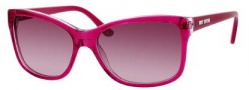 Juicy Couture Juicy 519/S Sunglasses Sunglasses - 01Z8 Fuchsia Crystal (HC Merlot Burg Shaded Lens)