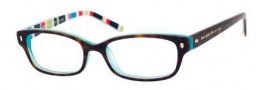 Kate Spade Lucyann Eyeglasses Eyeglasses - 0X77 Tortoise Aqua Striped
