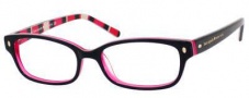 Kate Spade Lucyann Eyeglasses Eyeglasses - 0X78 Black Pink Striped