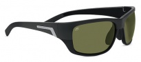 Serengeti Orvieto Sunglasses Sunglasses - 7997 Shiny / Matte Black Polarized PhD 555nm