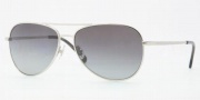 Brooks Brothers BB4001S Sunglasses Sunglasses - 1002T3 Silver / Gray Gradient Polarized