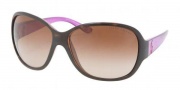 Ralph Lauren RL8090 Sunglasses Sunglasses - 517513 Dark Havana / Brown Gradient