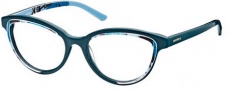 Diesel DL5009 Eyeglasses Eyeglasses - 092 Dark Green / Blue Turquoise
