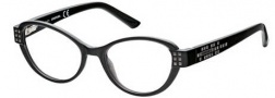 Diesel DL5011 Eyeglasses Eyeglasses - 001 Transparent Dark Grey
