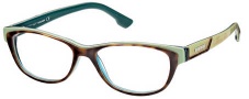 Diesel DL5012 Eyeglasses Eyeglasses - 056 Havana / Light Green
