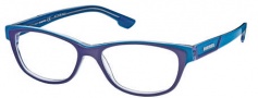 Diesel DL5012 Eyeglasses Eyeglasses - 092 Blue Transparent / Light Blue