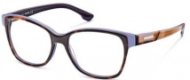 Diesel DL5013 Eyeglasses Eyeglasses - 056 Havana Lilac / Trans Violet