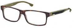 Diesel DL5015 Eyeglasses Eyeglasses - 056 Havana / White / Black / Khaki