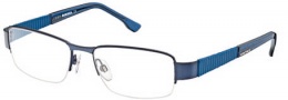 Diesel DL5018 Eyeglasses Eyeglasses - 091 Semi Shiny Blue