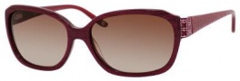 Liz Claiborne 548/S Sunglasses Sunglasses - 0JZB Burgundy Pearl (S4 Brown Gradient Lens)