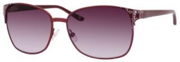 Liz Claiborne 550/S Sunglasses Sunglasses - 0EZ1 Satin Bordeaux (DZ Mauve Lens)