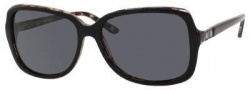 Liz Claiborne 553/S Sunglasses Sunglasses - FA7P Black (RA Gray Polarized Lens)