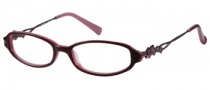 Harley Davidson HD 341 Eyeglasses Eyeglasses - BU: Burgundy On Pink 