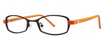 OGI Eyewear 2220 Eyeglasses Eyeglasses - 678 Dark Red / Burnt Orange