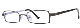 OGI Eyewear 2226 Eyeglasses Eyeglasses - 1186 Gunmetal / Lilac 