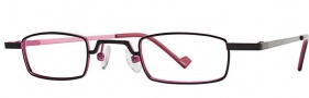 OGI Eyewear 2228 Eyeglasses Eyeglasses - 1071 Dark Gunmetal / Lilac 