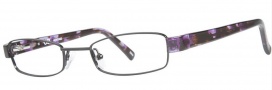 OGI Eyewear 2231 Eyeglasses Eyeglasses - 1239 Black / Purple Chop 