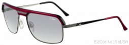 Cazal 9040 Sunglasses Sunglasses - 004 Red Black / Gray Gradient Lens