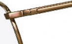 Flexon 600 Eyeglasses  Eyeglasses - 200 Shiny Brown