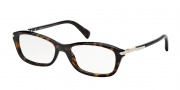 Prada PR 04PV Eyeglasses  Eyeglasses - 2AU1O1 Havana Demo Lens
