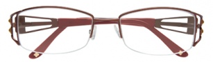 BCBGMaxazria Allegra Eyeglasses Eyeglasses - BRO Brown