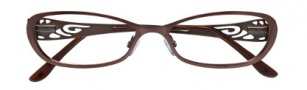 BCBGMaxazria Aubrey Eyeglasses Eyeglasses - BRO Brown 