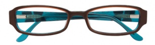 BCBGMaxazria Bree Eyeglasses Eyeglasses - BRO Brown Laminate