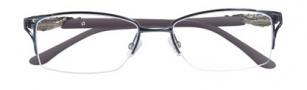 BCBGMaxazria Piper Eyeglasses Eyeglasses - BLU Blue Slate 