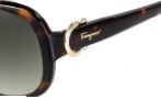 Salvatore Ferragamo SF613S Sunglasses Sunglasses - 214 Tortoise