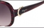 Salvatore Ferragamo SF613S Sunglasses Sunglasses - 609 Red Havana