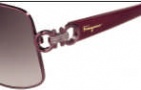 Salvatore Ferragamo SF100SR Sunglasses Sunglasses - 603 Shiny Bordeaux