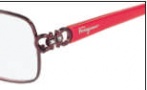 Salvatore Ferragamo SF2105R Eyeglasses Eyeglasses - 603 Shiny Bordeaux
