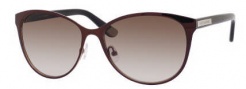 Juicy Couture Juicy 535/S Sunglasses Sunglasses - 01M7 Dark Cabernet (Y6 brown gradient lens)