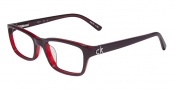 CK by Calvin Klein 5691 Eyeglasses Eyeglasses - 603 Bordeaux Red