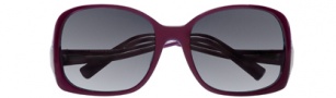 BCBGMaxazria Drama Sunglasses Sunglasses - PLU Plum Laminate