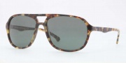 Brooks Brothers BB5007S Sunglasses Sunglasses - 601971 Spotty Tortoise / Green Solid